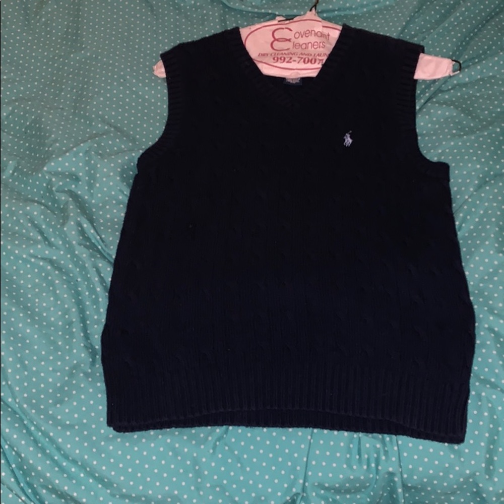 Boys Polo vest sweater!!